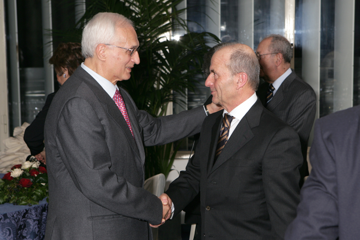 Mr. Armenise and Mr. P.L. Faggioli - SEST President